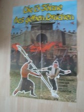 Die 13 Söhne des Gelben Drachen-Ti Lung-David Chiang Orginal A1 Kinoplakat B