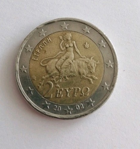 Euro münze griechenland - 2,