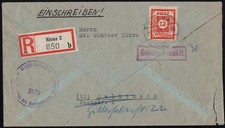 Ost-Sachsen, 12 Pf. zinnober