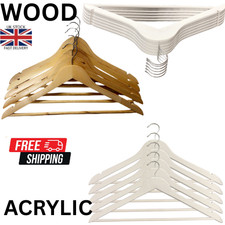 10-100 natürliche Holzbügel