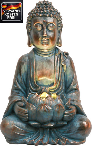 Gartenfigur buddha mit - buddha,