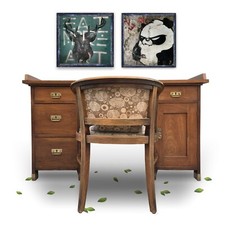 Schreibtisch antik Original