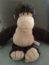 Kuscheltier, Stofftier, Gorilla Nici , Ca 37 Cm / Sitzend Ca 27 Cm  #I