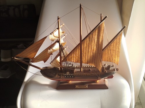 Segelschiff modell holz - segelschiff,