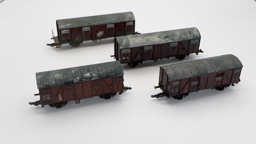 Roco freight cars aged - roco,