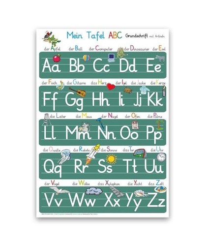 Mein tafel abc grundschrift - in,