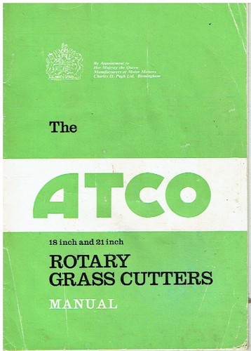 Atco benzinmotor - 18",
