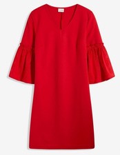 Kleid mit Volants Gr. 48/50