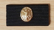 Bandschnalle Bundeswehr Leistungsabzeichen Gold Ordensspange Bandspange BW Orden