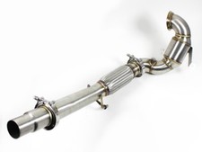 Downpipe Hosenrohr High Flow 76mm 3" Golf 7 GTI Leon Cupra ST KAT 200