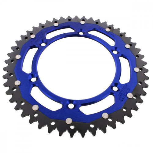 Kettenrad alu blau zähne - alu, 49-zähne