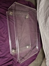 PLEXIGLAS® Acrylglas, TV, Phone, Hifi Schrank/Tisch mit Rollen