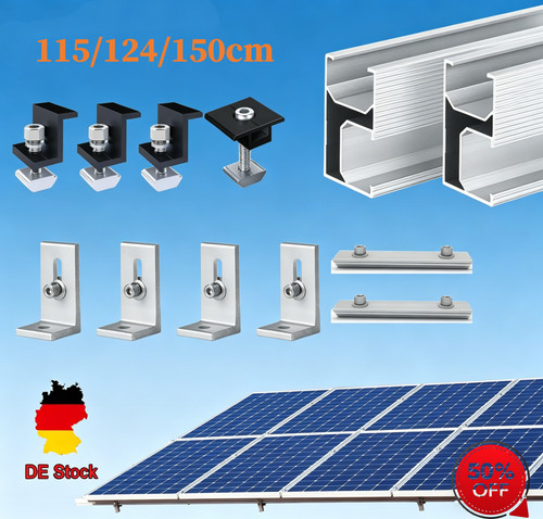 Alu solarprofil solarschiene - alu,