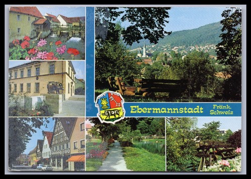 Ansichtskarte ebermannstadt - ansichtskarte, /