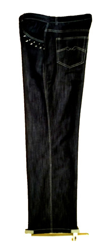 Graue damenjeans mit - damenjeans,