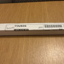 Ikea Tjusig schwarz über Türhaken 402.426.53 nagelneu versiegelt 60 cm