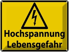 Blechschild 30x40 cm