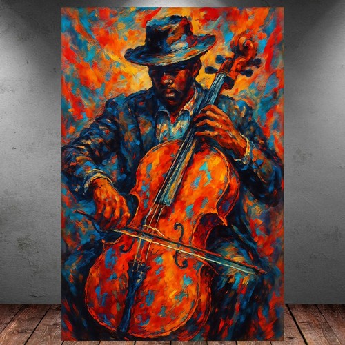 Leinwand bild xxl - er, musiker