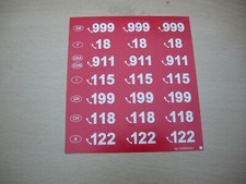 Playmobil, PL679, Aufkleber