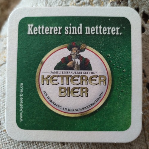 Bierdeckel ketterer bier - -,