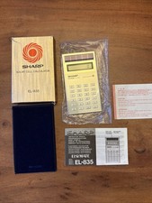 SHARP EL-835 Vintage Solar