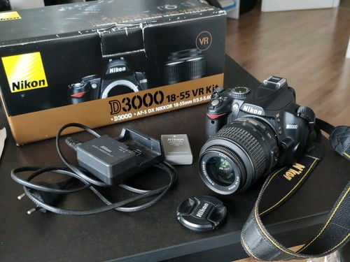 Nikon d3000 kit - d3000,