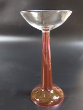 gr. Kelchglas Peter Behrens - v. Poschinger  signiert/ nummer -  Replik. 1990er