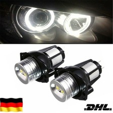 2x 12W Standlicht Ringe Angel Eyes Marker für BMW E90 E91 Frontscheinwerfer DHL
