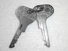 2 x Zündschlüssel Bosch E 30 E30 Gabelstaplerschlüssel Baumaschinenschlüsse