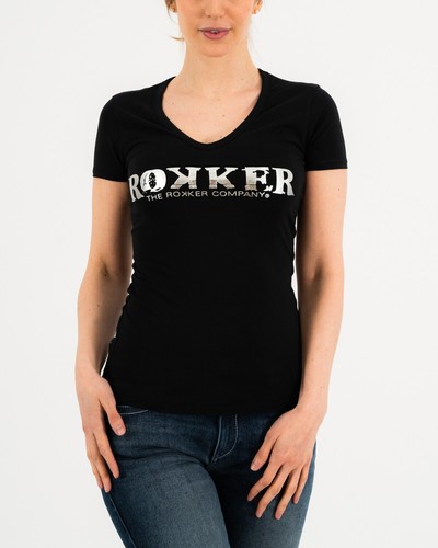 Rokker damen shirt m - damen, t-shirt