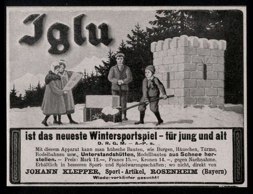 Alte werbung 1910 - ist, das