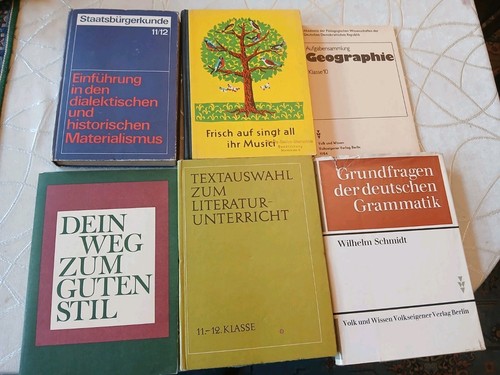 Ddr schulbuch - x,