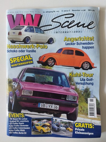 Scene international 1998 - vw, 11/1998