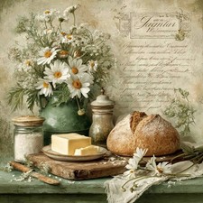 Wandbild Küche Frühstück