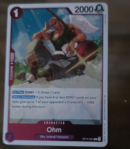 Ohm op05 061 character - ohm,
