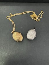 2 x Vintage Kettenuhr, Anhänger, Royal Swiss Made, Handaufzug, Sammlung, Laüft !