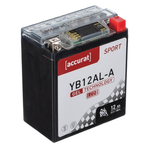 Motorradbatterie yb12al gel - yb12al-a,