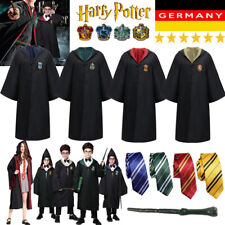 Harry Potter Kostüm Robe Mantel Umhang Krawatte Gryffindor Slytherin Ravenclaw/