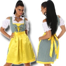 Karo Dirndl 3-tlg Bluse
