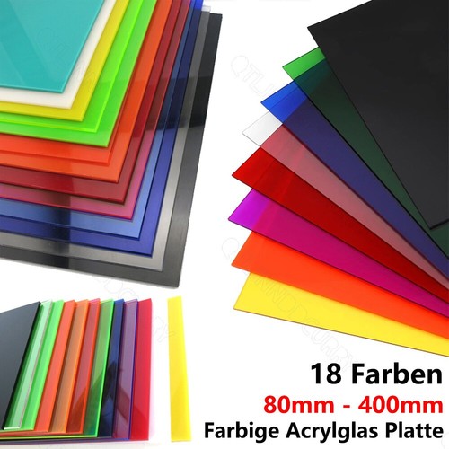 Farbige acrylglas platte - farbige,