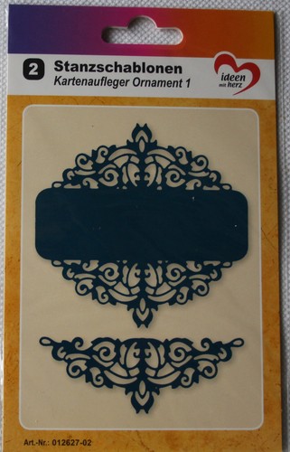 Stanzschablone - 1,