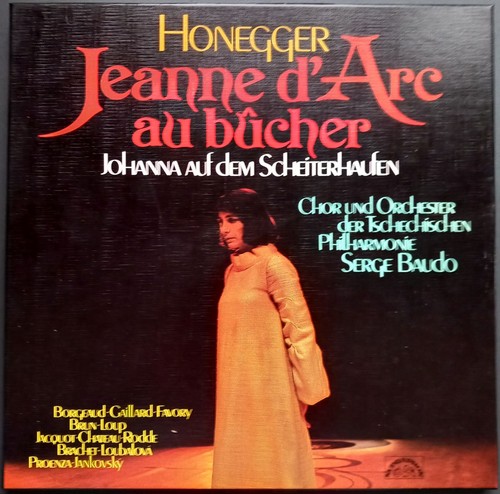 Honegger jeanne arc au - jeanne, d'arc