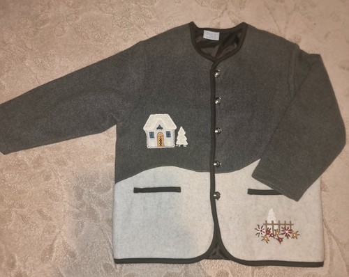 1980s pour toi boiled wool - 1980s,