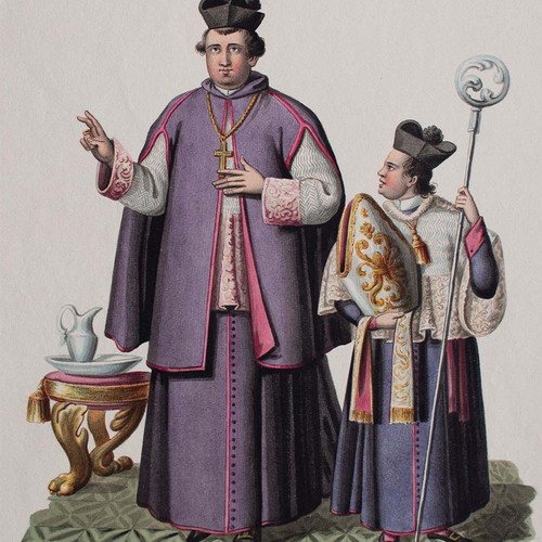 Priester birett mitra - priester,