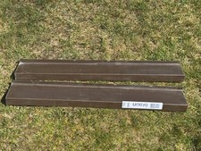 Aluminium Fensterbank Braun Länge 86cm  Tiefe 11cm