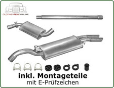 Auspuffanlage für VW GOLF 2