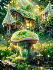 5D Diamond Painting Set Pilz