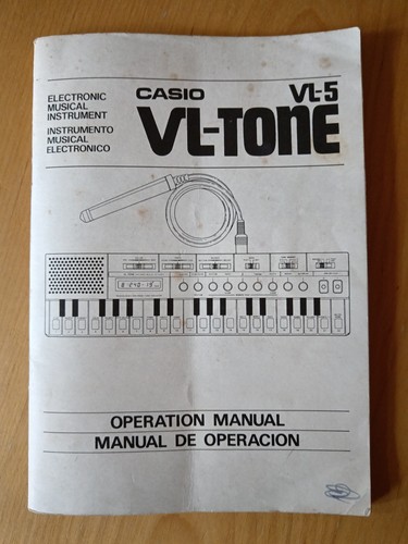 Casio tone 5 nur - vl-5,