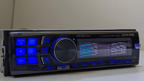 Alpine cda 117ri player mp3 - alpine, cd