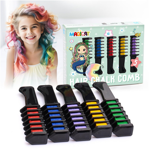Haarkreide mädchen set - set, 5